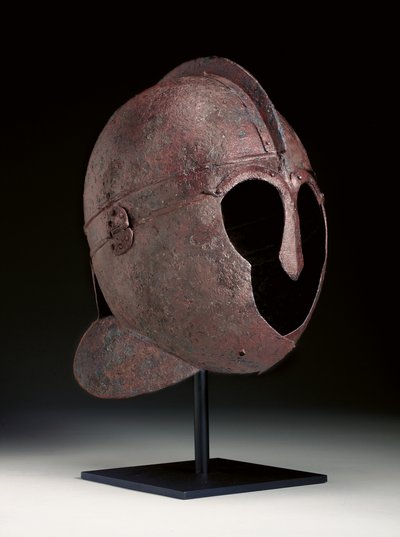 Hjelm, ca. 4. - tidlig 5. århundre (jern) av Roman Roman