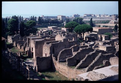 Panoramautsikt over det arkeologiske stedet, 5. århundre f.Kr.-1. århundre e.Kr av Roman Roman