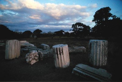Ruiner fra Athena-tempelet av Roman Roman