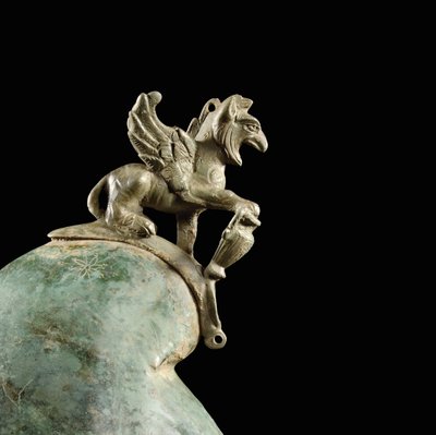 Crosby Garrett-hjelmen, sent på 1.-2. århundre e.Kr. (bronse) (se også 871728-34, 396159, 482018 og 413093-94) av Roman Roman