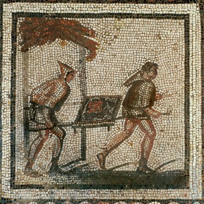Transport av gjødsel (mosaikk) av Roman Roman
