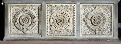 Utsikt over alteret består av marmorbrett Marquette av Romanesque