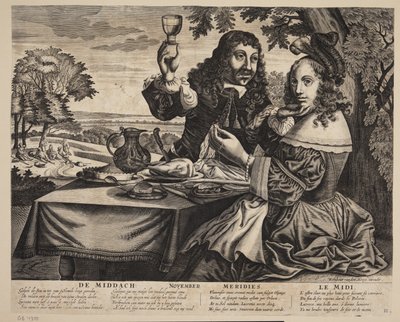 Midday (Middagen - Meredies - Le midi) av Rombout Van den Hoeye