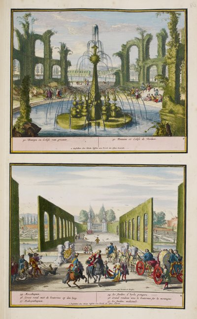 The Park at Enghien, ca. 1685, illustrasjon fra en 