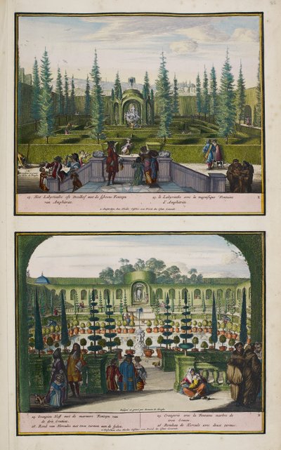 The Park at Enghien, ca. 1685, illustrasjon fra en 