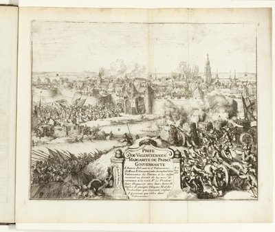Inname van Valenciennes, 1567 Capture of Valenciennes (tittel på objekt) Wars of Flanders (serietittel) av Romeyn de Hooghe