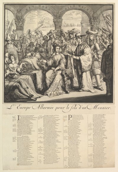 Allarmed Europe.n.d. av Romeyn de Hooghe