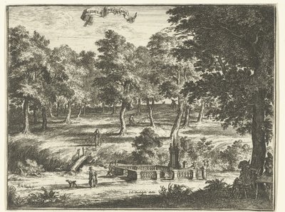 Landskap med kilden 