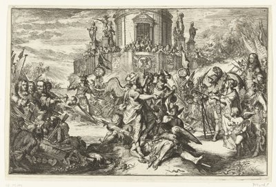 Seirer med ankomsten av William III av Romeyn de Hooghe