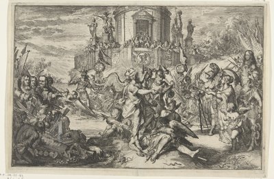 Seirer med ankomsten av William III av Romeyn de Hooghe