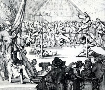 Betaling som faller, 1697 av Romeyn de Hooghe