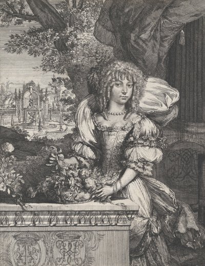 Portrett av Mary Stuart,.n.d., n.d.. av Romeyn de Hooghe
