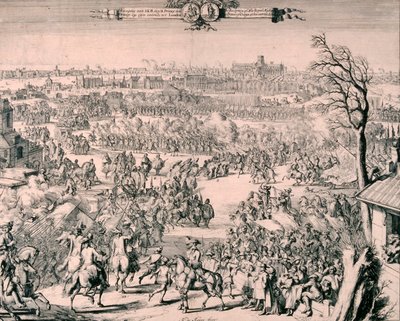 Kongelig prosesjon av kong William III, 1688 av Romeyn de Hooghe