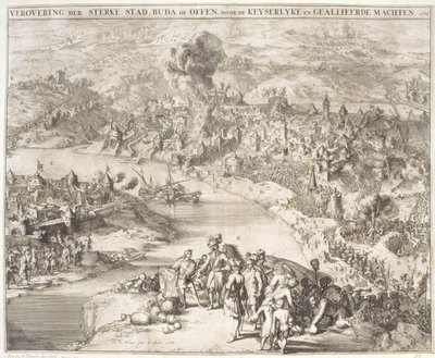 Beleiringen av Buda i 1541, 1686 av Romeyn de Hooghe