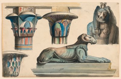 Egyptiske antikviteter av Romolo Achille Liverani