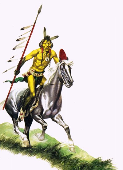Cheyenne-kriger av Ron Embleton