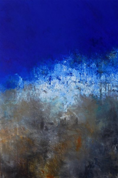 Abstrakt av «Deep Blue Ocean» av Ron Halfant