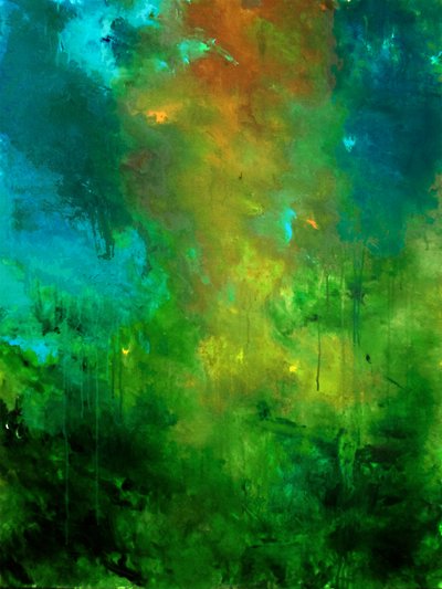 Emerald Forest Flow av Ron Halfant