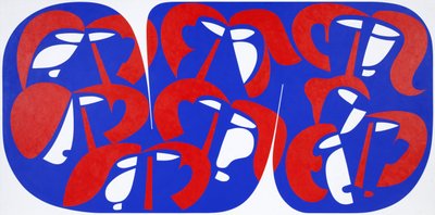 Speaking Truth to Power, 2008 (akryl om bord) av Ron Waddams