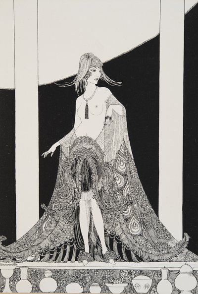 Illustrasjon fra Rubáiyát av Omar Khayyam, 1920 av Ronald Balfour