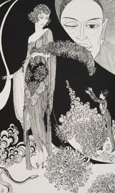 Illustrasjon fra Rubáiyát av Omar Khayyam, 1920 av Ronald Balfour