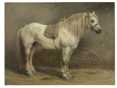 En hvit hest av Rosa Bonheur