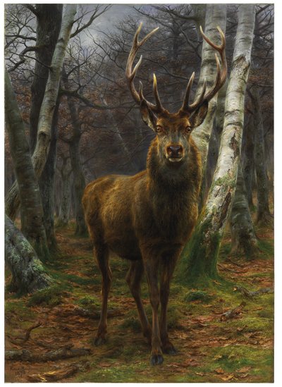 Kongen av skogen, 1878 av Rosa Bonheur