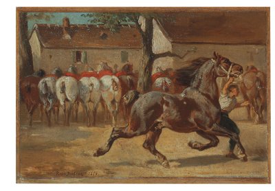 Trav en hest av Rosa Bonheur