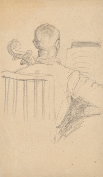 Walter Barwig spiller cello av Rosa Simon Barwig