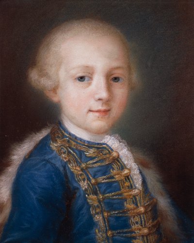 Portrett av ung gutt, av Rosalba Carriera (1673-1757) av Rosalba Giovanna Carriera