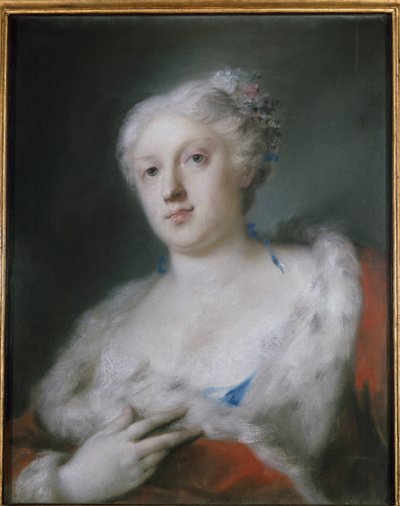 Selvportrett (selvportrett) Maleri av Rosalba Carriera (1675-1757) Torino, Galleria Sabauda av Rosalba Giovanna Carriera