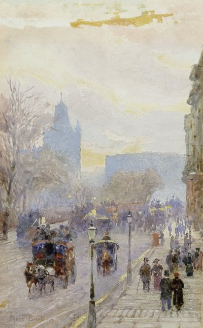 En gate i London, av Rose Maynard Barton