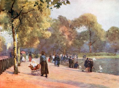 Seilbåter på Serpentinen av Rose Maynard Barton