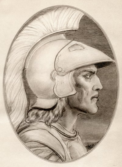Alexander III av Macedon, fra Living Biography of Famous Men. av Ross Gordon