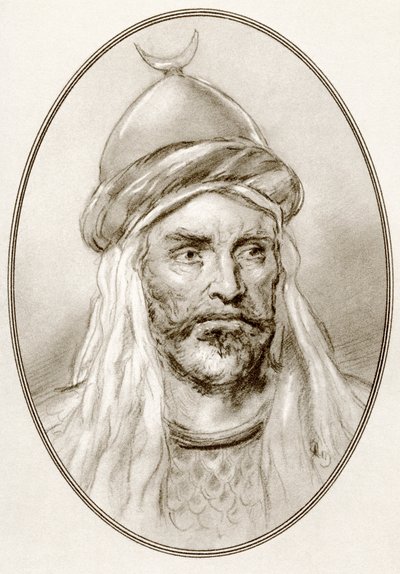 An-Nasir Salah ad-Din Yusuf ibn Ayyub, fra Living Biography of Famous Rulers. av Ross Gordon