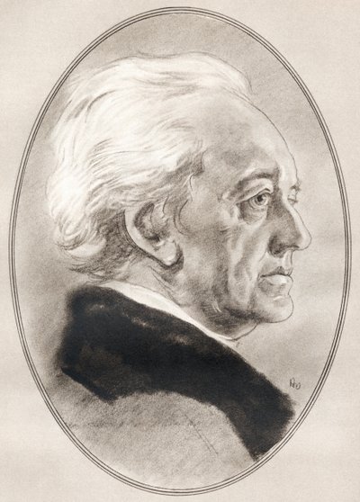 Johann Wolfgang von Goethe, fra Living Biography of Famous Men av Ross Gordon