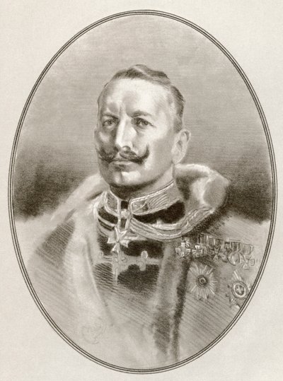 Wilhelm II, fra Living Biography of Famous Rulers. av Ross Gordon