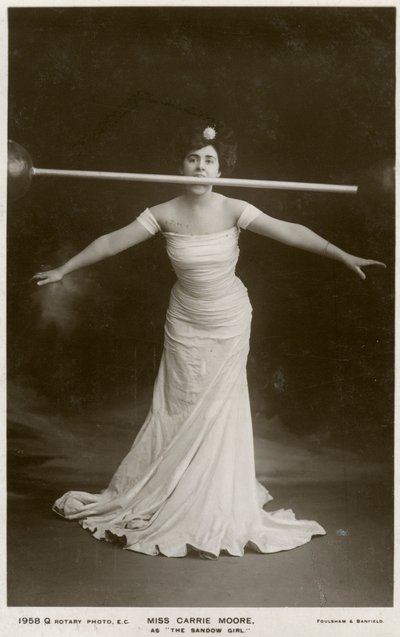 Carrie Moore , australsk skuespillerinne, ca 1900-tallet. av Rotary Photo