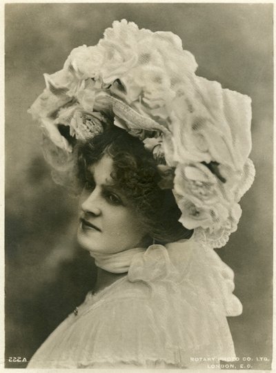 Marie Studholme , britisk skuespillerinne, ca 1900-tallet. av Rotary Photo