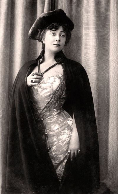 Olga Nethersole c1863-1951, engelsk skuespillerinne og teaterprodusent, tidlig på 1900-tallet. av Rotary Photo
