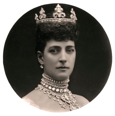 Dronning Alexandra 1844-1925, dronningkonsort til kong Edward VII, sent på 1800-tallet. av Rotary Photo