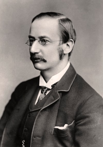 Sir Frederick Bridge 1844-1924, engelsk komponist, 1907. av Rotary Photo