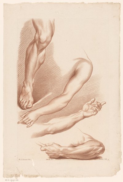 Tre armer og et ben Prinsipper for å tegne fra naturen, del syv (serietittel) VIIe Cahier de Principes du Design d