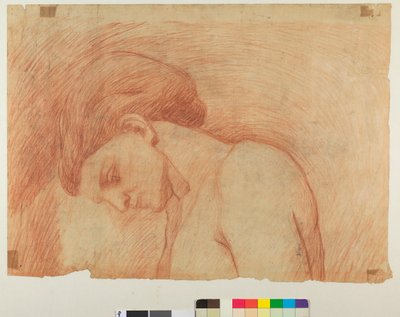 Portrett av hans kone, ca. 1918 av Rubaldo Merello