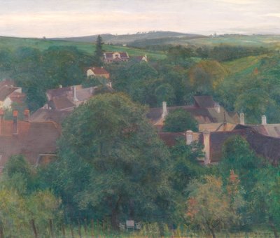 Skumring i Ober-Sievering av Rudolf Bacher