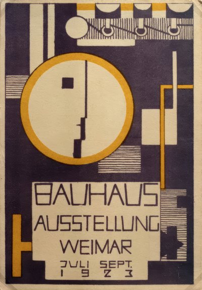 Bauhaus-utstillingen Weimar juli september 1923 av Rudolf Baschant