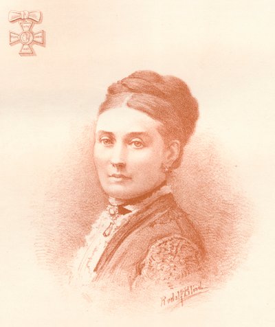 Kronprinsessen av det tyske riket og av Preussen, 1884 av Rudolf Blind