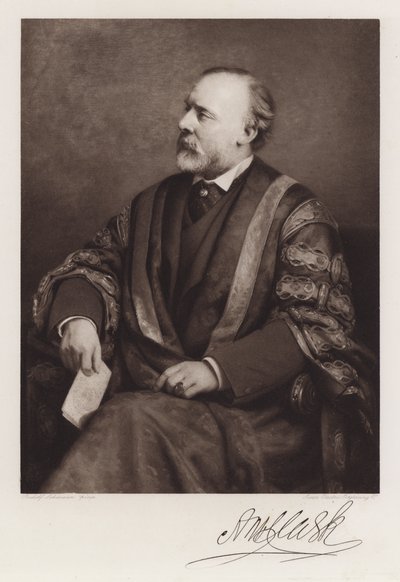 Sir Andrew Clark (litho) av Rudolf Lehmann