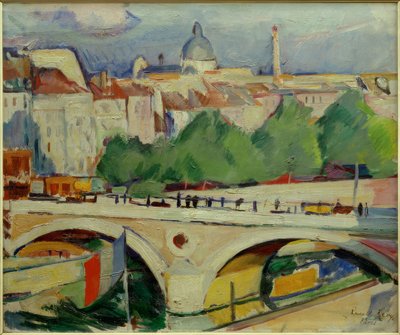 Utsikt over Pont Marie av Rudolf Levy