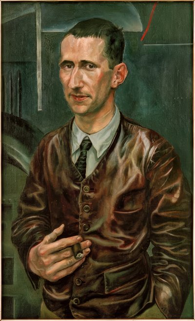 Bertolt Brecht av Rudolf Schlichter